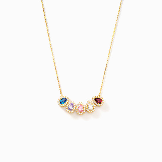 MAMA'S TEARS OF JOY BIRTHSTONE NECKLACE