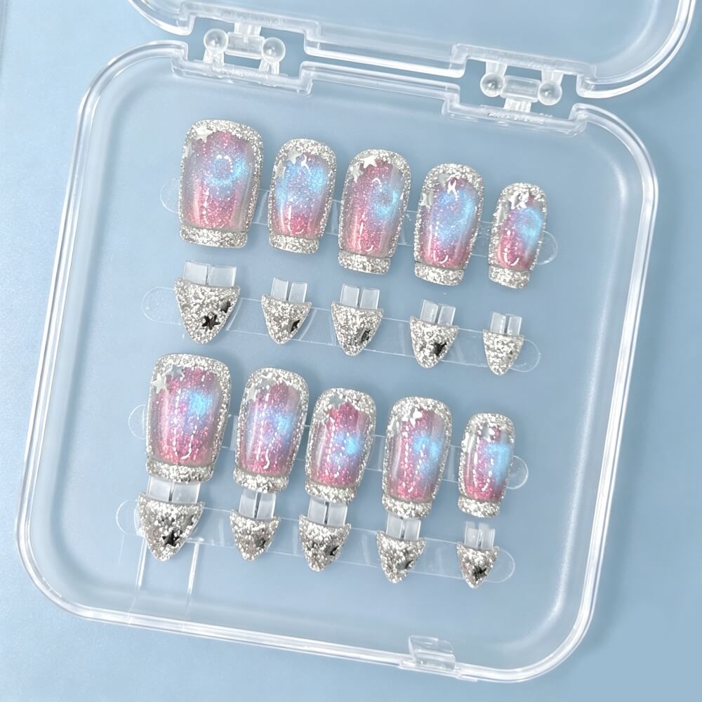 Interchangeable Length Press-on Nails | Daily & Party Versatile Style
