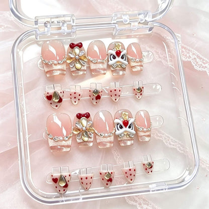 Interchangeable Length Press-on Nails | Daily & Party Versatile Style