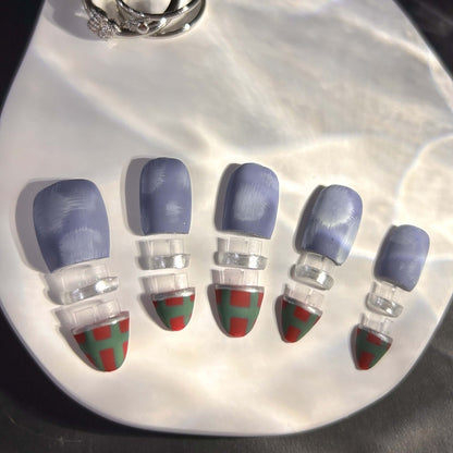 Detachable Clip On 2-in-1 Style Press-on nails