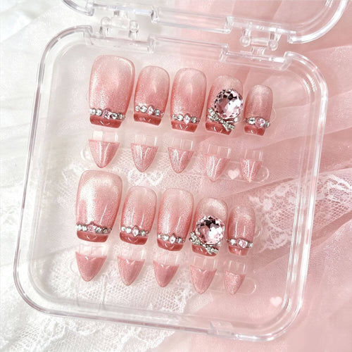 Interchangeable Length Press-on Nails | Daily & Party Versatile Style
