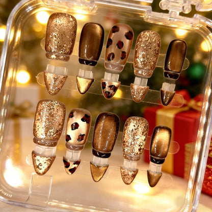 Silk Shore 2-in-1 Style Adjustable Length Press-on Nails