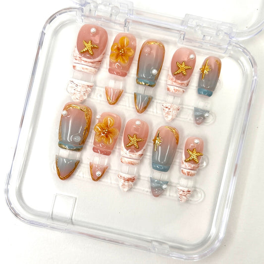 Detachable Clip On 2-in-1 Style Press-on nails