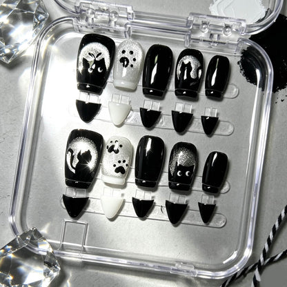 Interchangeable Length Press-on Nails | Daily & Party Versatile Style