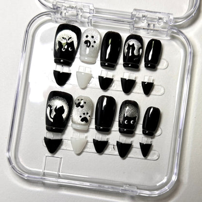 Detachable Clip On 2-in-1 Style Press-on nails