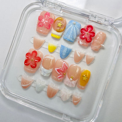 Detachable Clip On 2-in-1 Style Press-on nails