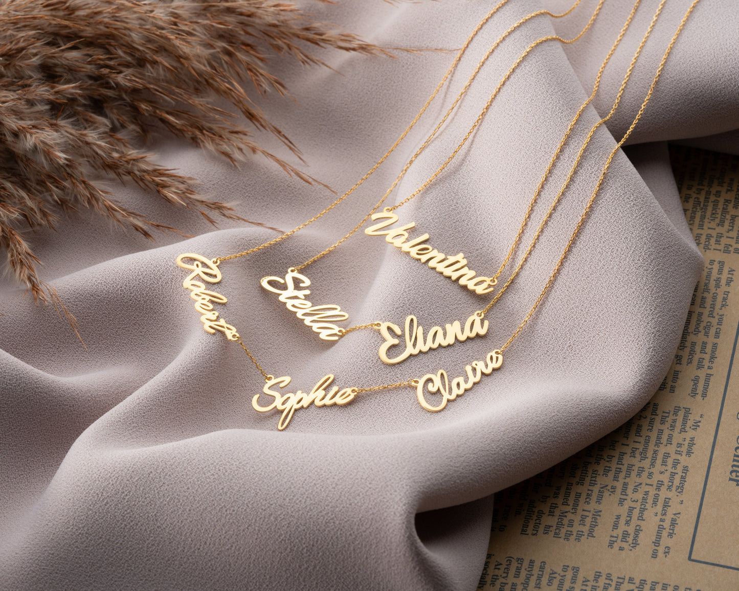 Aliya Personalized Name Necklace